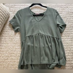 Pink Lily babydoll shirt
